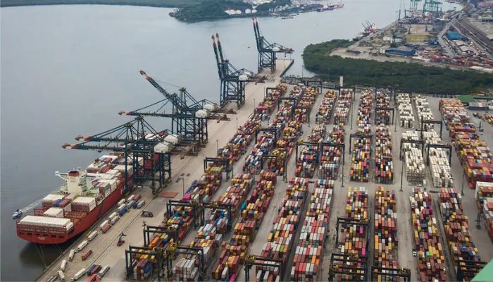 © Divulgação/Porto de Santos Tarifaço sobre parte de exportações brasileiras entra em vigor hoje
